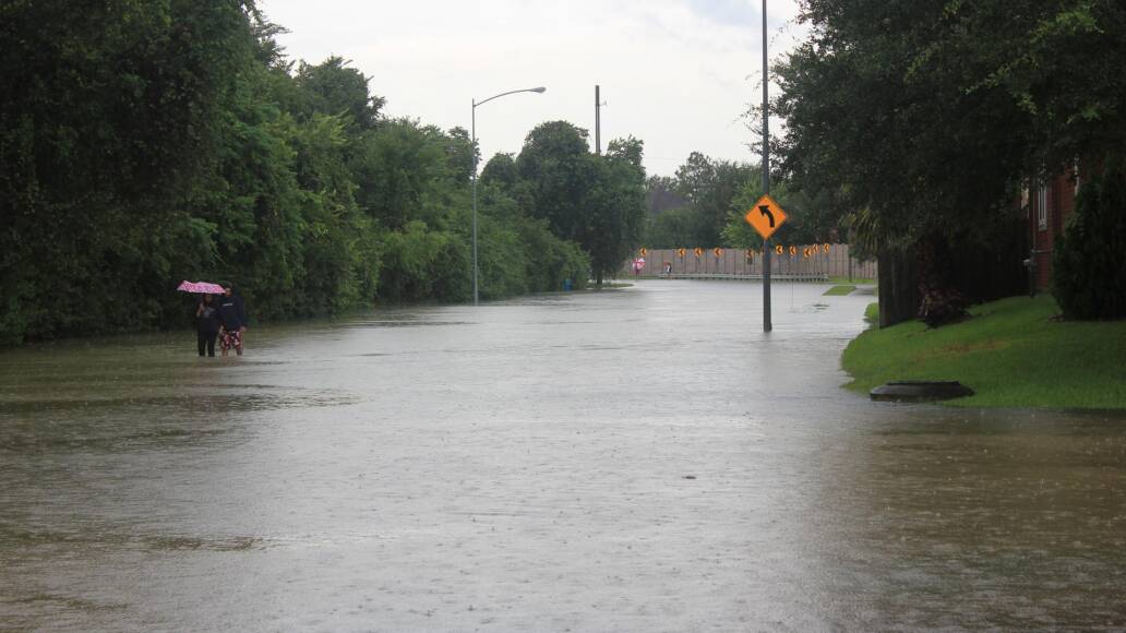 Hurricane flood